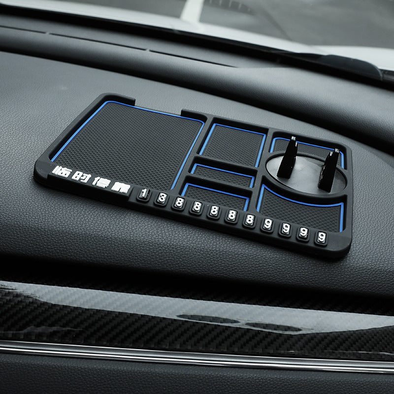 Multi-Functional Car Anti-Slip Mat Auto Phone Holder Non Slip Sticky Anti Slide Dash Phone Mount Silicone Dashboard Car Pad Mat