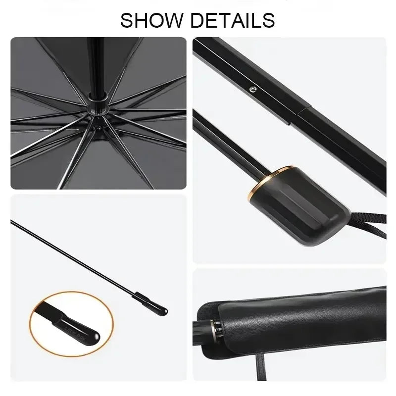 Car Sunshade Umbrella Car Sun Shade Protector Parasol Summer Sun Interior Windshield Protection Accessories For Auto Shading