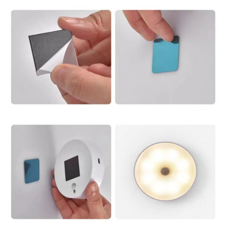 ModernHomeGadgets™ Smart Motion Sensor Lamp – Rechargeable, Magnetic &amp; Portable