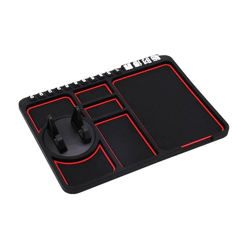 Multi-Functional Car Anti-Slip Mat Auto Phone Holder Non Slip Sticky Anti Slide Dash Phone Mount Silicone Dashboard Car Pad Mat