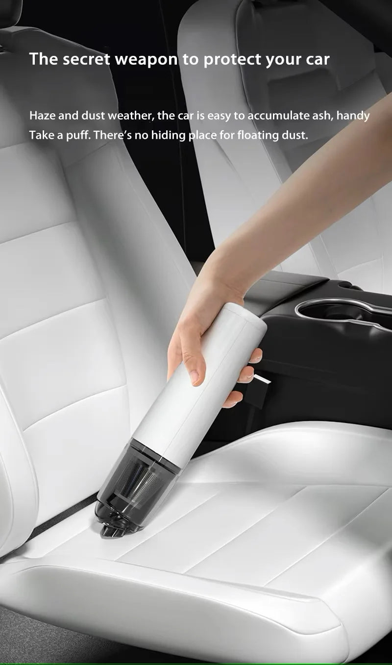 Xiaomi Car Vacuum Cleaner Wireless Portable Vacuum Cleaner Strong Suction Handheld Mini High Power Cleaner For Home