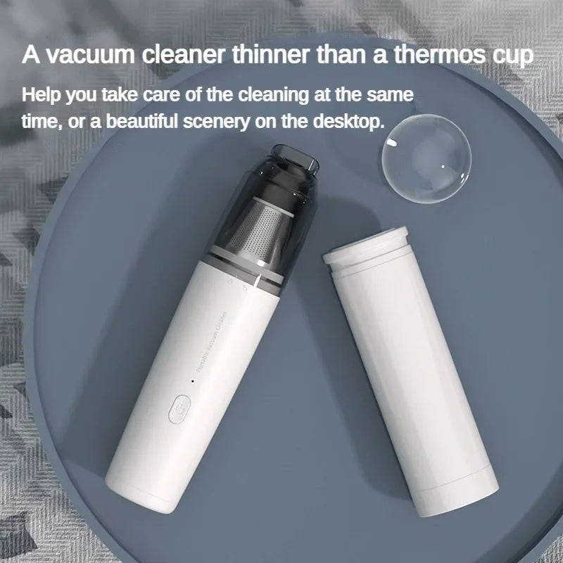 Xiaomi Car Vacuum Cleaner Wireless Portable Vacuum Cleaner Strong Suction Handheld Mini High Power Cleaner For Home