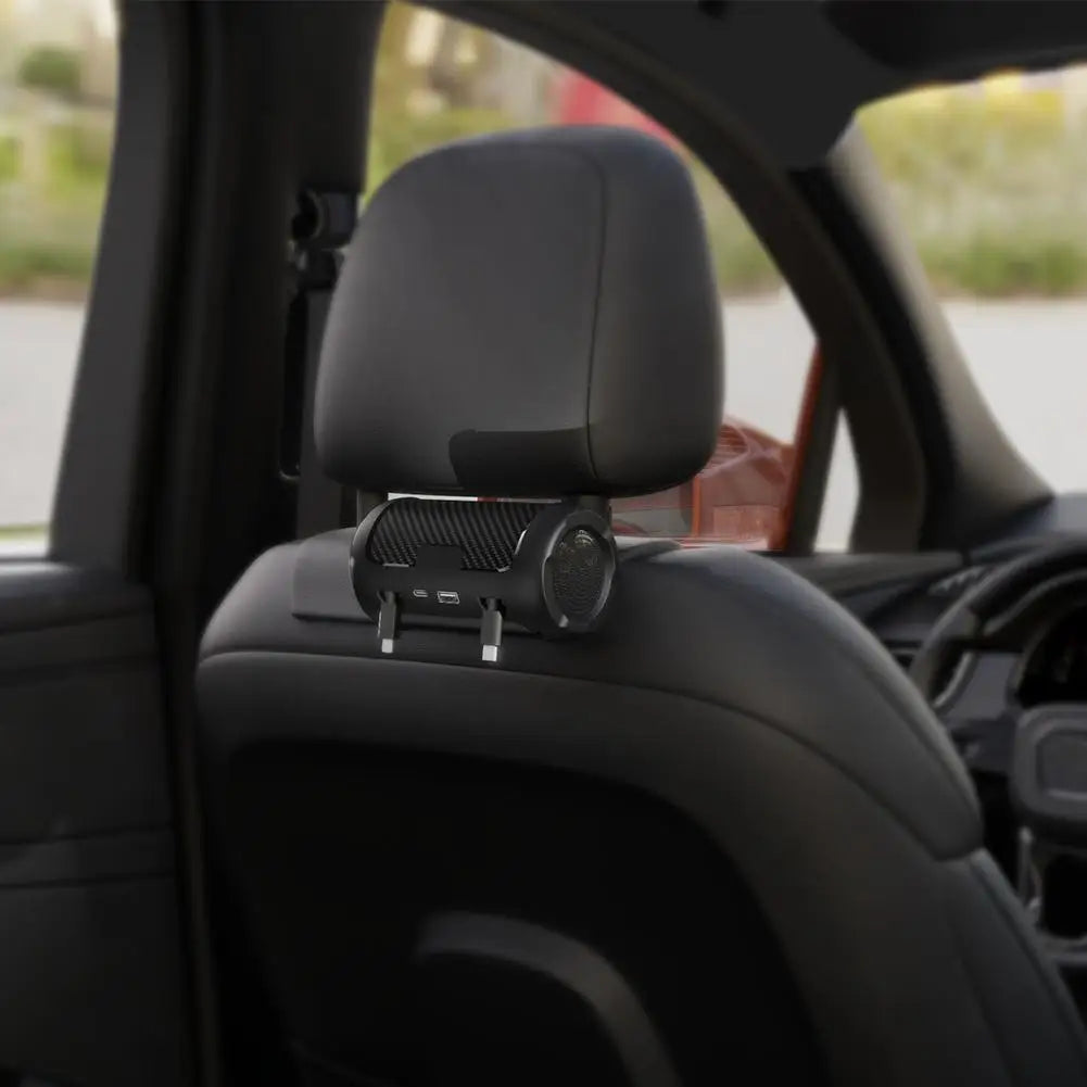 Multi Retractable Backseat Car Headrest Charger 4in1 Quick 50w Car Accessories Multifunctional Adapter For Notebook/ Phone S6v6
