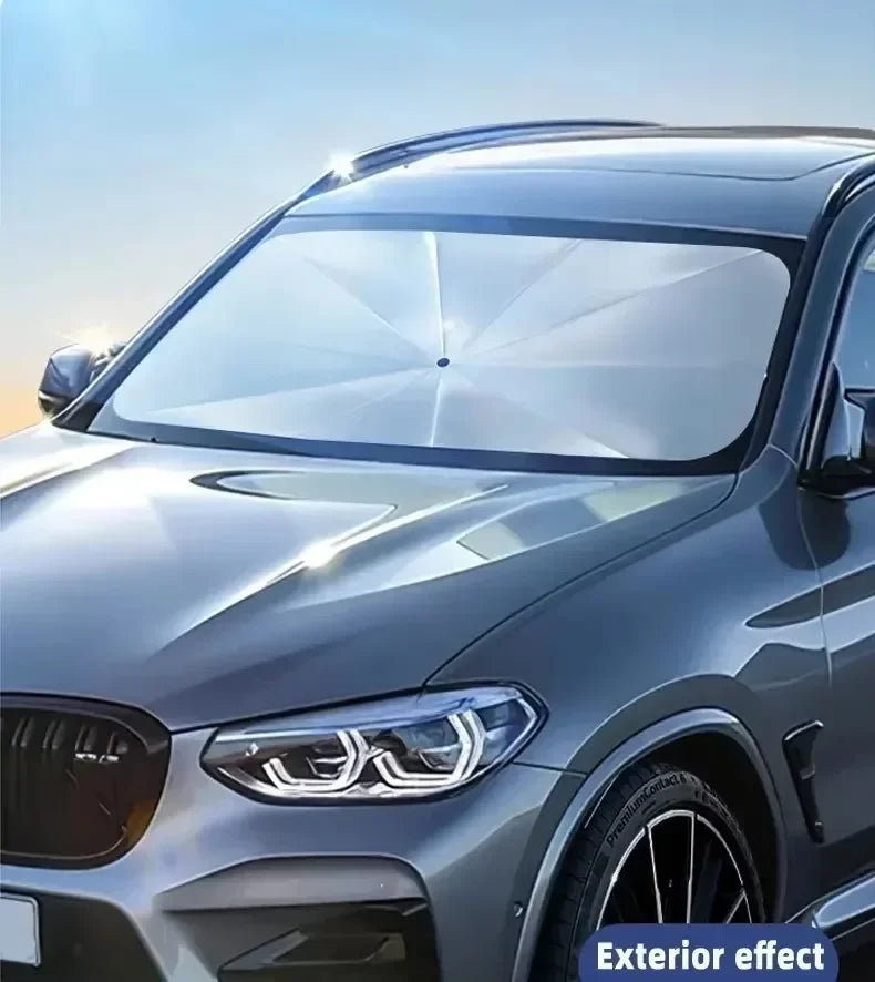 Car Sunshade Umbrella Car Sun Shade Protector Parasol Summer Sun Interior Windshield Protection Accessories For Auto Shading