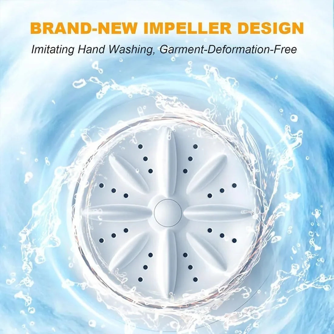 🧺 ModernHomeGadgets™ Portable Mini Washing Machine
