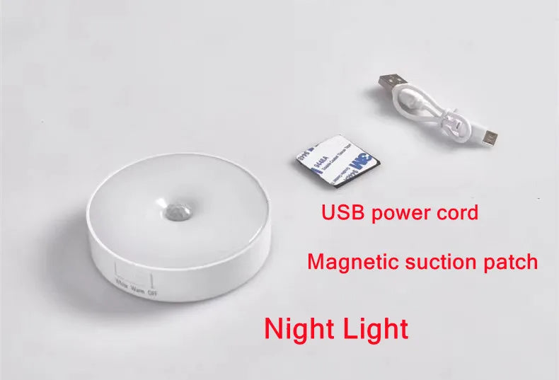ModernHomeGadgets™ Smart Motion Sensor Lamp – Rechargeable, Magnetic &amp; Portable
