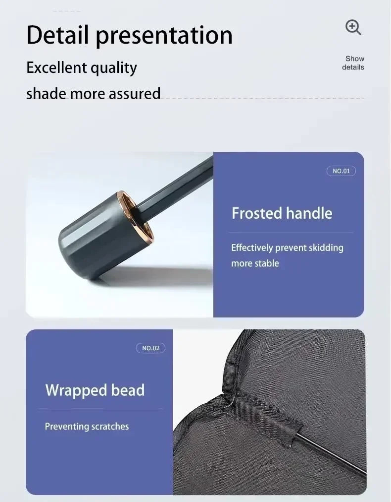 Car Sunshade Umbrella Car Sun Shade Protector Parasol Summer Sun Interior Windshield Protection Accessories For Auto Shading