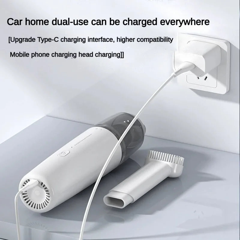 Xiaomi Car Vacuum Cleaner Wireless Portable Vacuum Cleaner Strong Suction Handheld Mini High Power Cleaner For Home