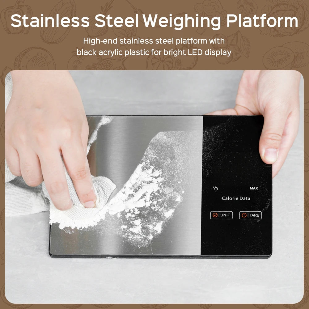 ModernHomeGadgets™ Smart Digital Food Scale with Nutrition Tracking