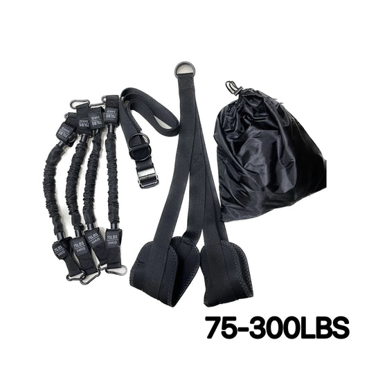 Adjustable Pull-Up Assistance Bands (Dual-Foot Cradle)