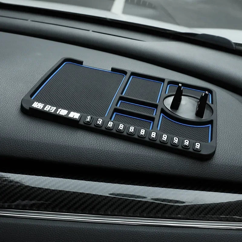 Multi-Functional Car Anti-Slip Mat Auto Phone Holder Non Slip Sticky Anti Slide Dash Phone Mount Silicone Dashboard Car Pad Mat